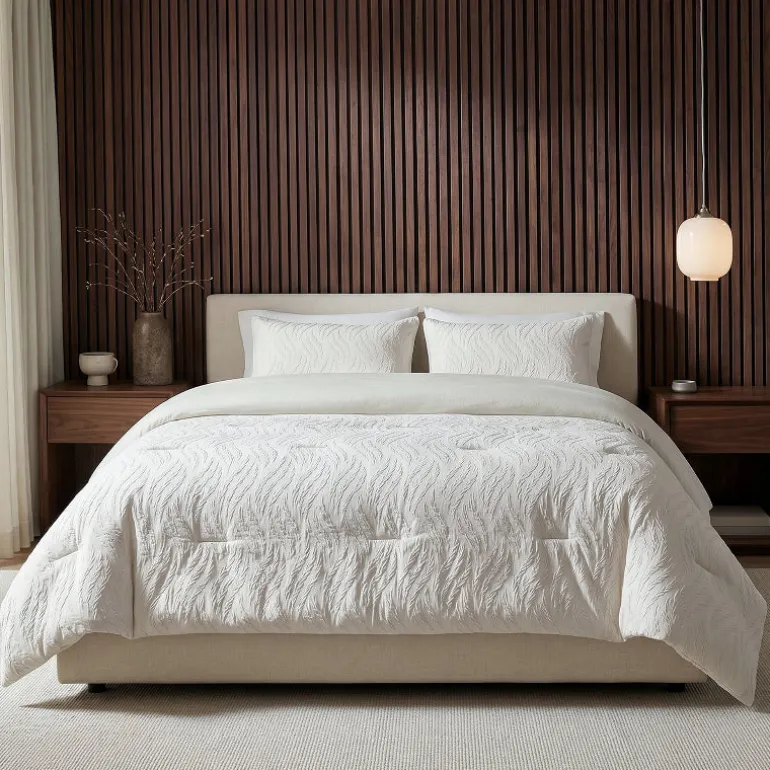 Lazy Dekbed Zonder Overtrek Rafa - Beige/Off-White