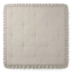 Lazy Dekbed Zonder Overtrek Ruffles - Taupe/Grijs
