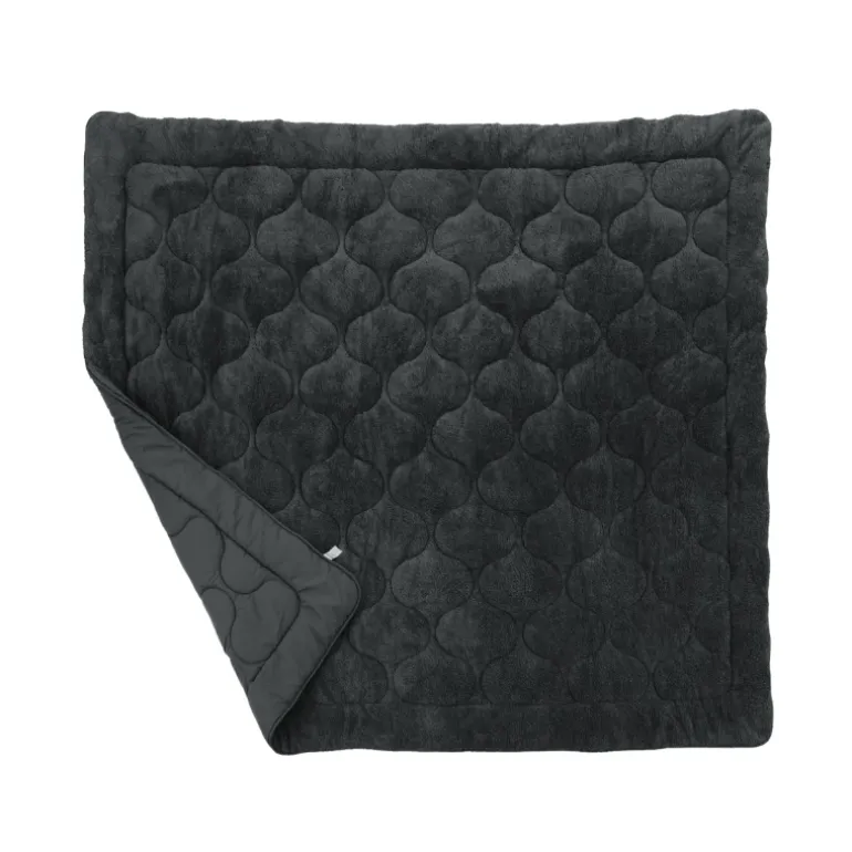 Lazy Dekbed Zonder Overtrek - Teddy - Zwart