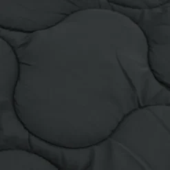 Lazy Dekbed Zonder Overtrek - Teddy - Zwart