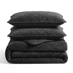 Lazy Dekbed Zonder Overtrek - Velvet - Zwart