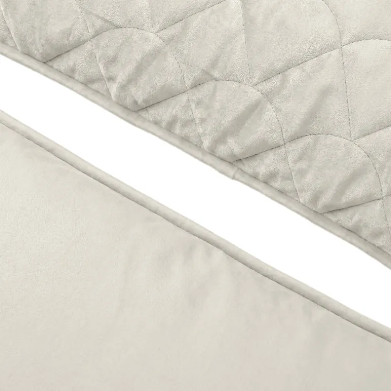 Lazy Dekbed Zonder Overtrek - Velvet - Beige/Off White