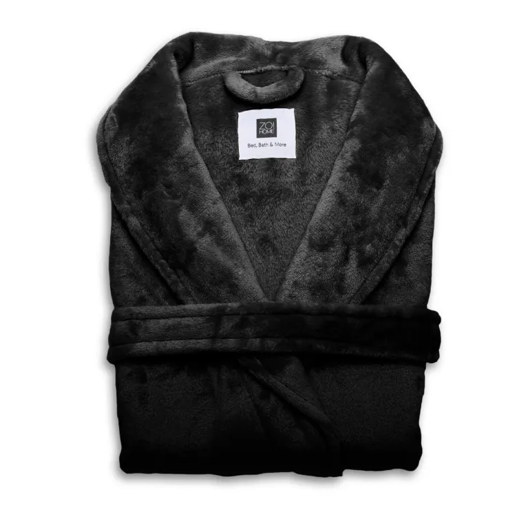 Luxe Badjas - Deep Black