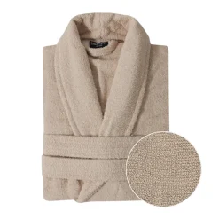 Luxe Badjas Katoen - Beige
