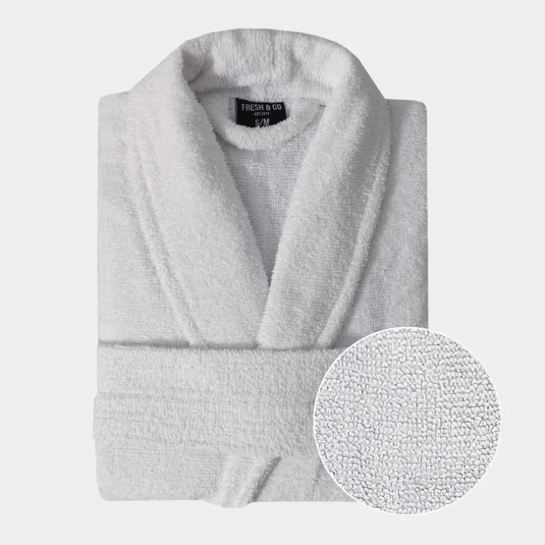 Luxe Badjas Katoen - Wit