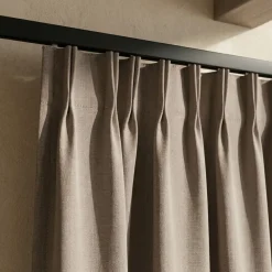 Luxe Gordijnen 100% Verduisterend - Haken - Taupe
