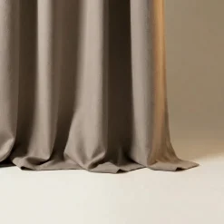 Luxe Gordijnen 100% Verduisterend - Ringen - Taupe