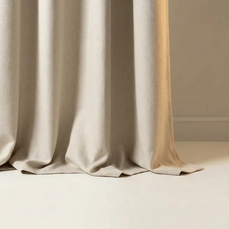 Luxe Gordijnen 100% Verduisterend - Haken - Ecru