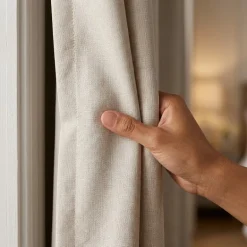 Luxe Gordijnen 100% Verduisterend - Ringen - Crème