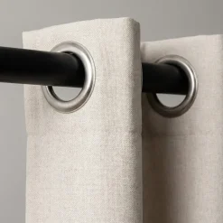 Luxe Gordijnen 100% Verduisterend - Ringen - Crème