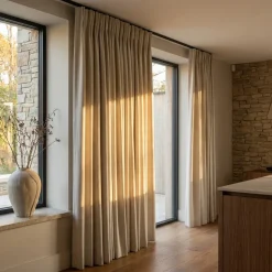 Luxe Gordijnen 100% Verduisterend - Haken - Crème