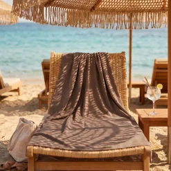 Luxe Strandlaken 100% Katoen - Taupe