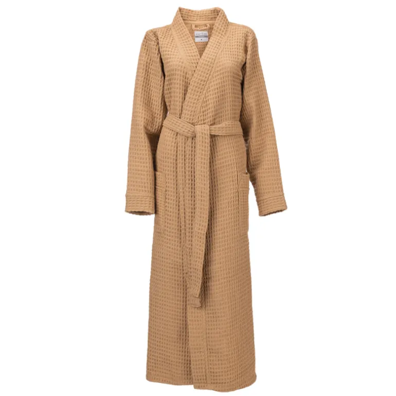 Luxe Wafel Badjas - Pale Khaki