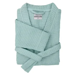 Luxe Wafel Badjas - Sky Blue