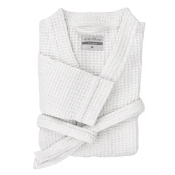 Luxe Wafel Badjas - Super White