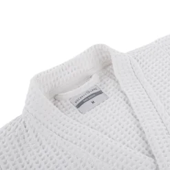 Luxe Wafel Badjas - Super White