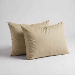 2-PACK Kussenslopen Uni - Beige