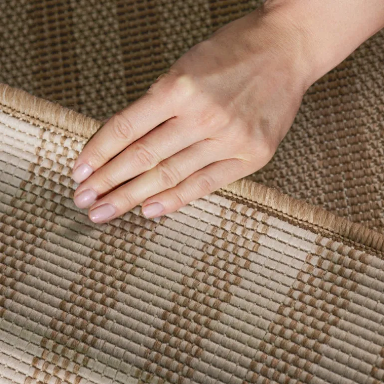 Ted Baker Buitenkleed Linley Dubbelzijdig - Jute Wit