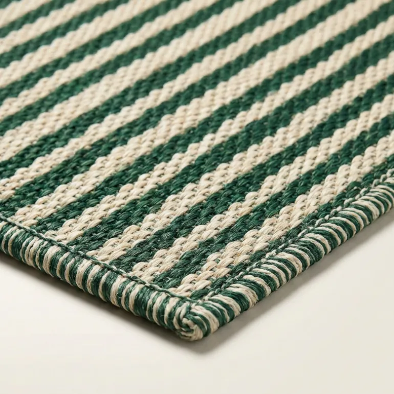 Ted Baker Buitenkleed Linley Dubbelzijdig - Groen Wit