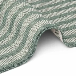 Ted Baker Buitenkleed Linley Dubbelzijdig - Groen Wit