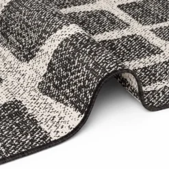 Ted Baker Buitenkleed Ruskin Dubbelzijdig - Zwart Wit
