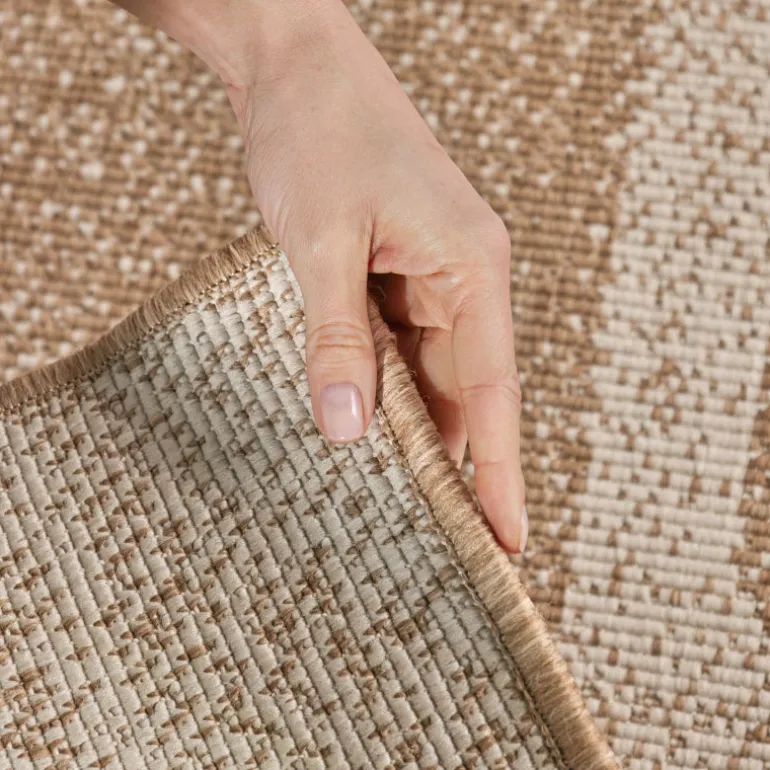 Ted Baker Buitenkleed Ruskin Dubbelzijdig - Jute Wit