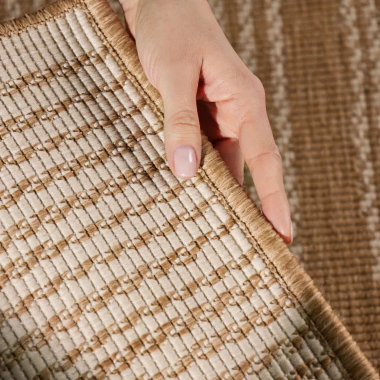 Ted Baker Vloerkleed Allington Rechthoekig - Jute Wit