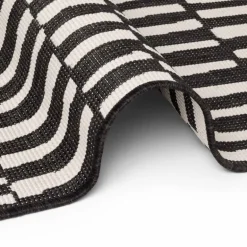 Ted Baker Vloerkleed Barkham Rechthoekig - Zwart Wit