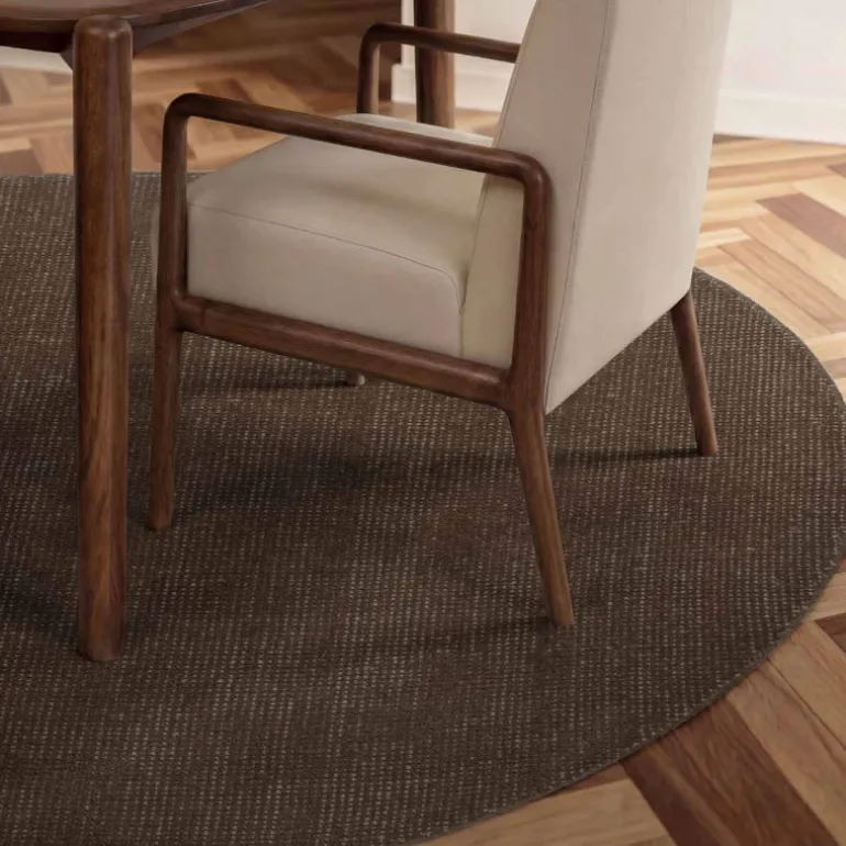 Ted Baker Vloerkleed Croom Rond - Bruin