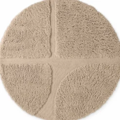 Ted Baker Vloerkleed Jasper Rond - Beige