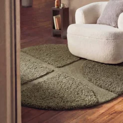 Ted Baker Vloerkleed Jasper Rond - Groen