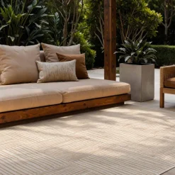 Ted Baker Vloerkleed Nightingale Rechthoekig - Jute wit