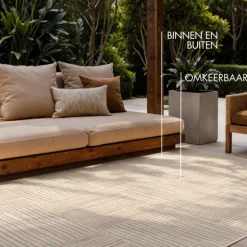 Ted Baker Vloerkleed Nightingale Rechthoekig - Jute wit