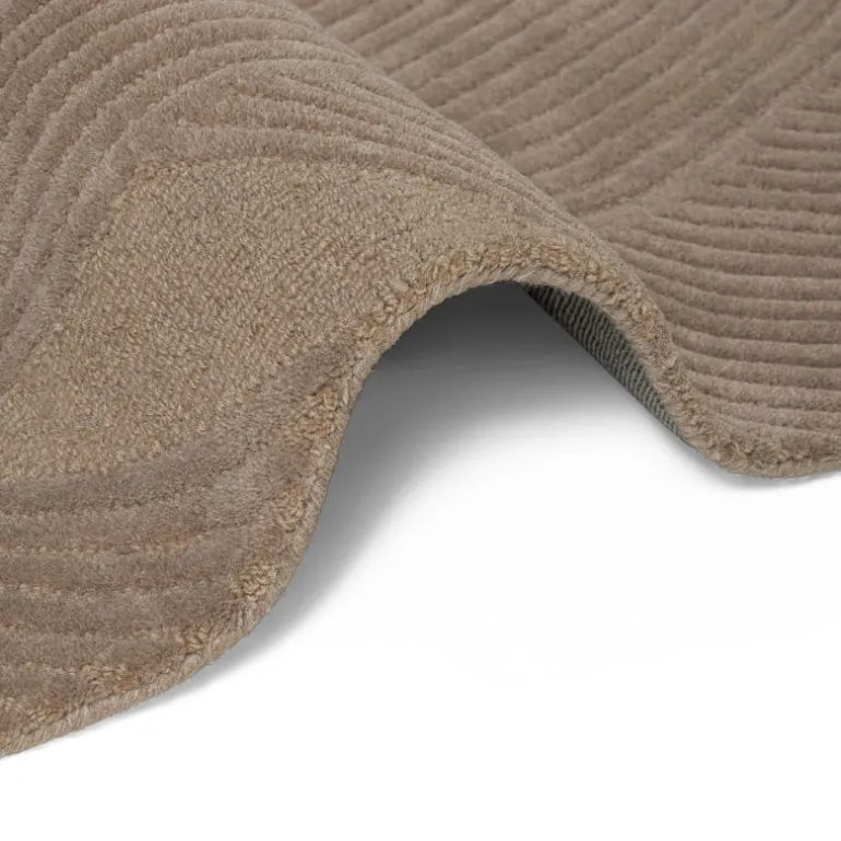 Ted Baker Vloerkleed Victoria Rond - Beige