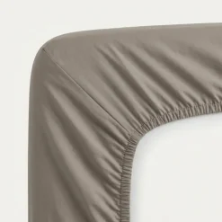 Topper Hoeslaken - Egyptisch Katoen Jersey Stretch - Taupe