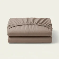Topper Hoeslaken - Katoen Flanel - Taupe