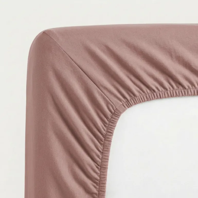 Topper Hoeslaken - Katoen Jersey Stretch - Terra