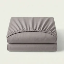 Topper Hoeslaken - Mako Jersey Katoen - Taupe