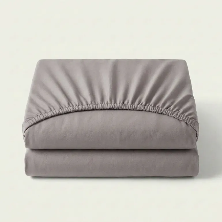 Topper Hoeslaken - Mako Jersey Katoen - Taupe