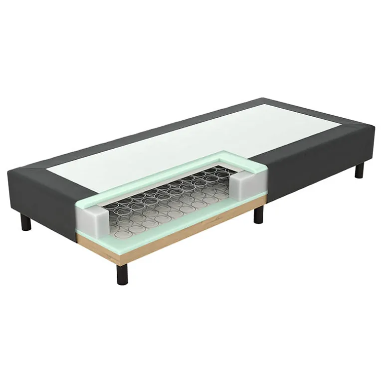 Verende Hotelboxspring zonder Matras - Zwart