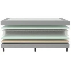 Verende Hotelboxspring zonder Matras - Grijs