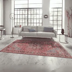 Vintage Vloerkleed Amata - Rood