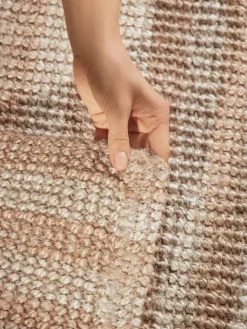 Vloerkleed Amber Rechthoekig - Natuur Ivoor Goud