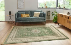 Vloerkleed Antik Negar - groen