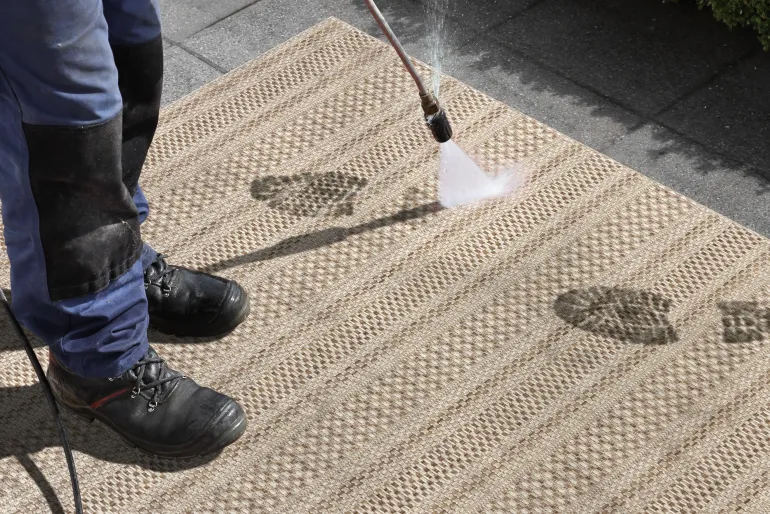 Vloerkleed Arras - natuurbruin