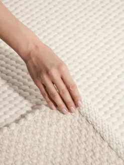 Vloerkleed Beans Rechthoekig - Natuurcreme