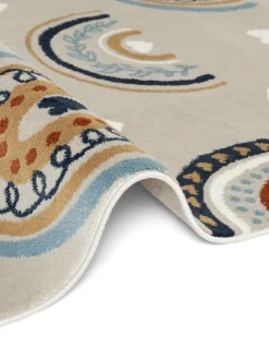 Vloerkleed Bowie Rechthoekig - Beige Multicolor