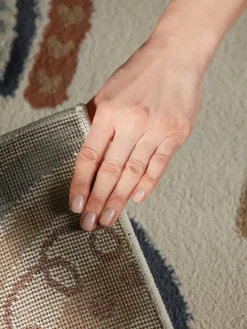 Vloerkleed Bowie Rechthoekig - Creme Multicolor