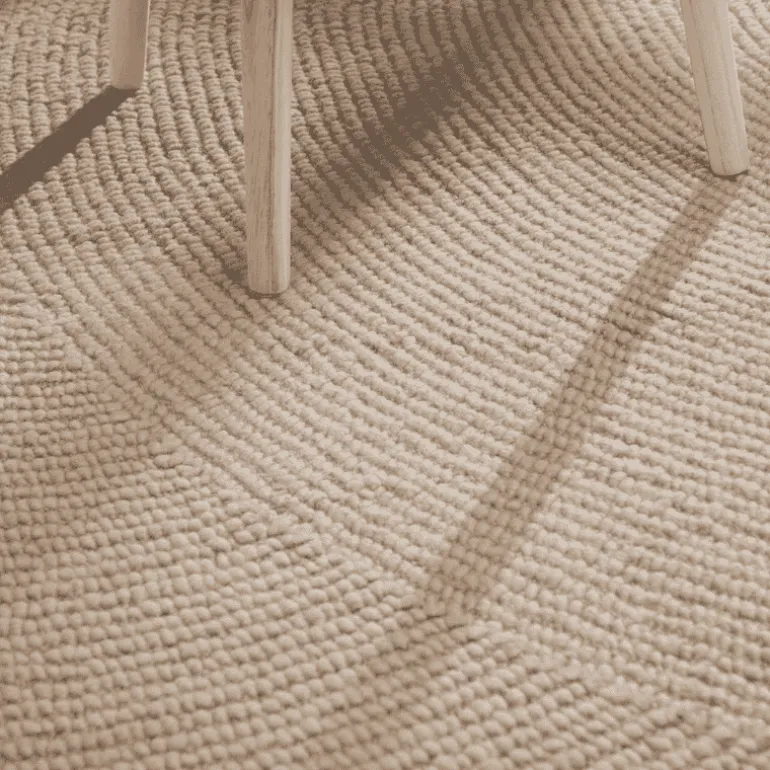 Vloerkleed Calmio Rond - Beige