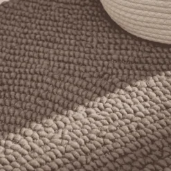 Vloerkleed Calmio Rond - Taupe